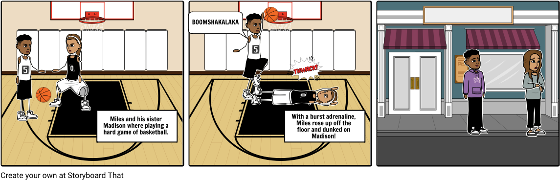 Basketball - Cartoon (1164x385), Png Download