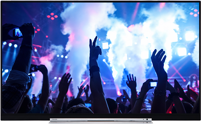 49" Toshiba Ultra Hd Wlan Tv Front - Beamz S1800 Dmx Smoke Machine 1800w (640x640), Png Download