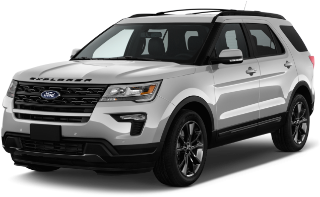 New 2019 Ford Explorer Xlt - 2018 Ford Explorer Xlt (700x525), Png Download