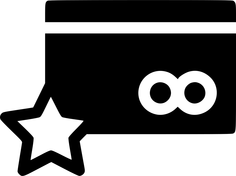 Bookmark Star Credit Card - Best Practice Icon Png (980x732), Png Download