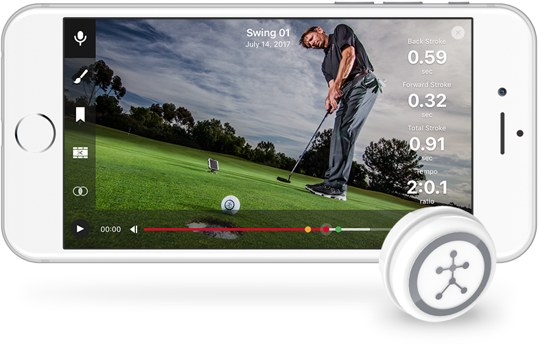 Up To Giveaway One Blast Golf Motion Sensor - Blast Motion Golf App (783x616), Png Download