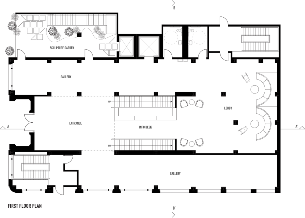 Fin Plan First Floor - Ława Fundamentowa Przekrój (1000x716), Png Download