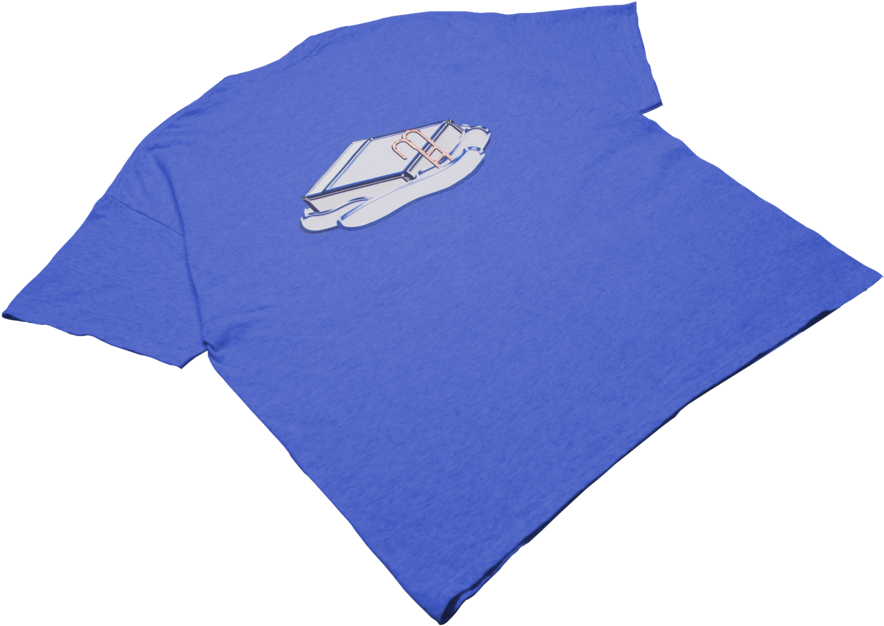 Royalblue Glosslogo Tshirt (1000x1389), Png Download