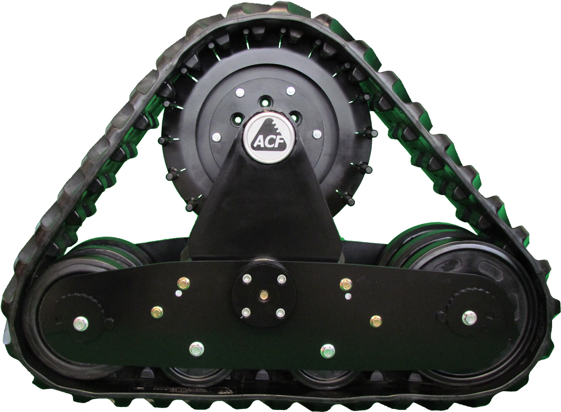 Increase Ground Clearance - Mercedes Sprinter On Tracks (1250x974), Png Download