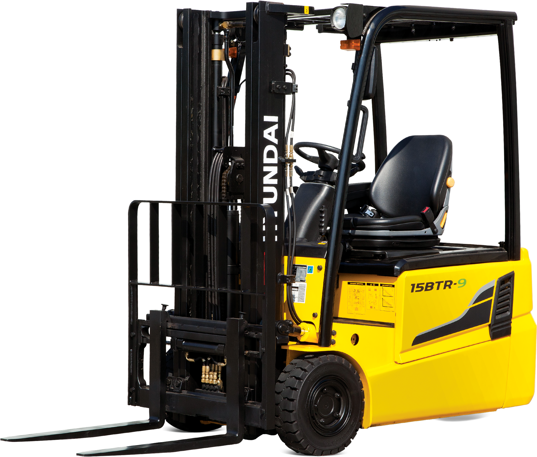 Forklift Truck - Hyundai 15btr 9 (2744x2299), Png Download