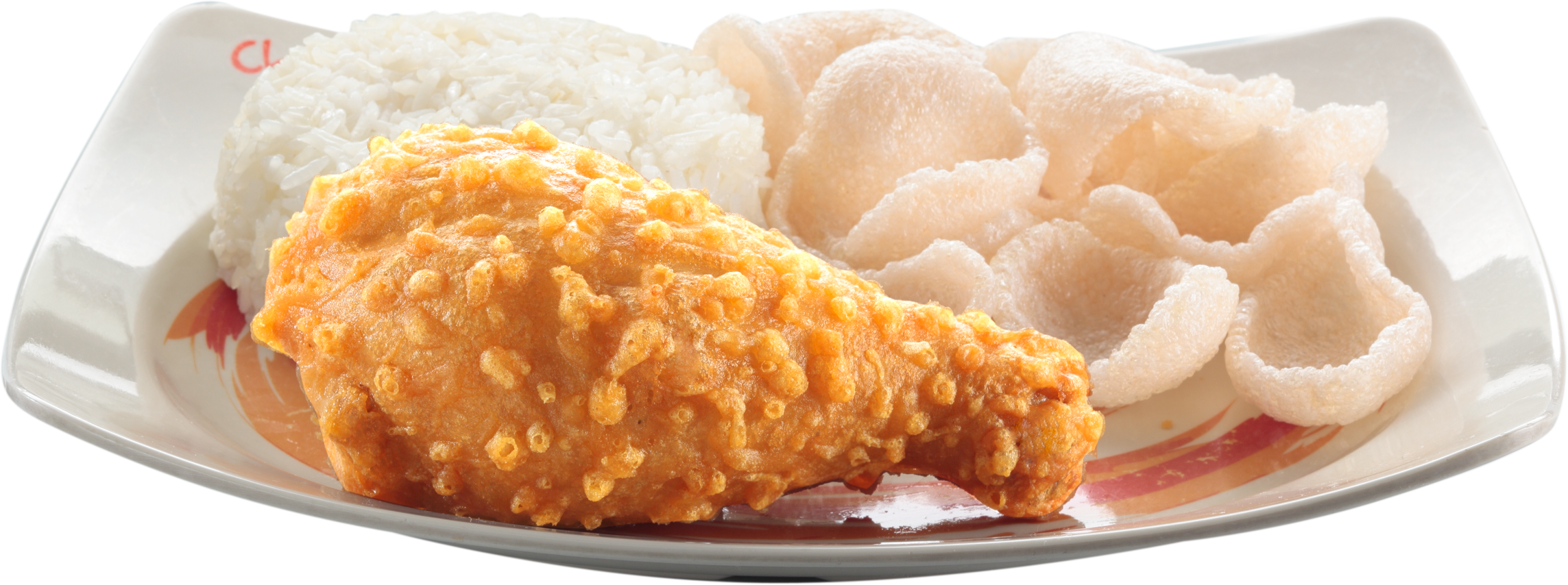 Hot Star Fried Chicken Calories By Fried Chicken Wallpaper - Chowking Fried Chicken (2287x854), Png Download