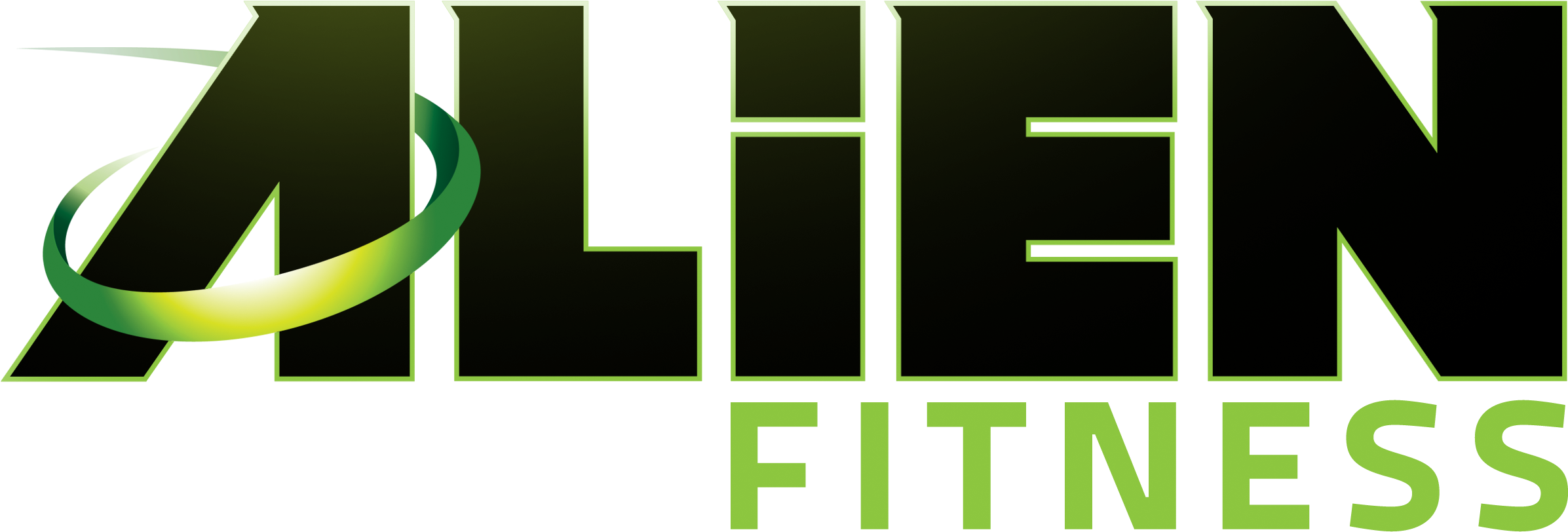 Alien Fitness Alien Fitness Alien Fitness Alien Fitness - Alien Fitness (2481x969), Png Download