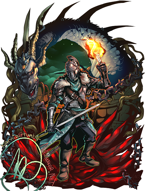 Dark Souls 2,dark Souls,фэндомы - Video Game (500x667), Png Download