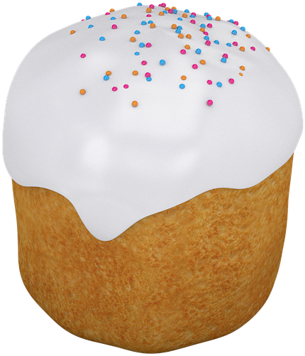 Spring Png Easter Cake Holiday Meal - Easter Cake Vector Png (960x540), Png Download
