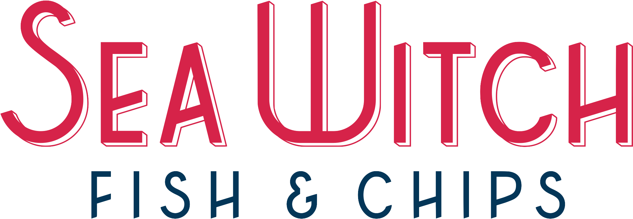 Sea Witch Fish & Chips - Sea (2440x940), Png Download