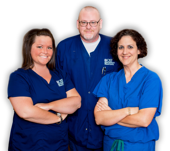 Osf Saint Anthony's Health Center Alton, Illinois - Woman (600x525), Png Download