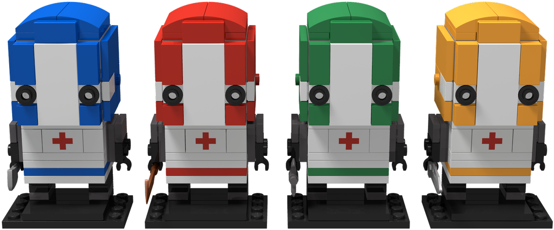 Jakob Skjerning On Twitter - Brick Headz Castle Crashers (1200x675), Png Download