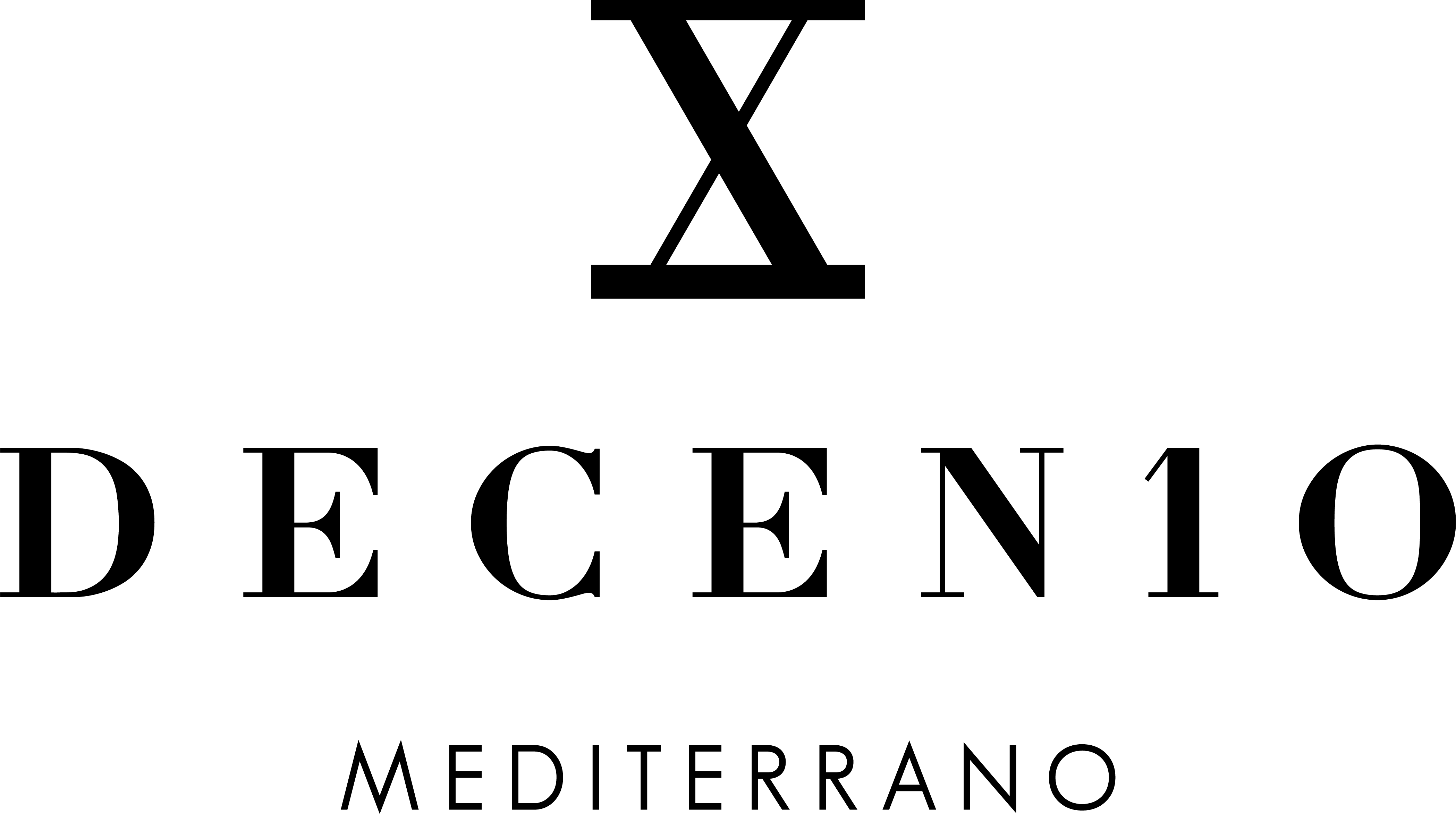 Decenio Outlet Algarve - Decenio Logo (4196x2347), Png Download