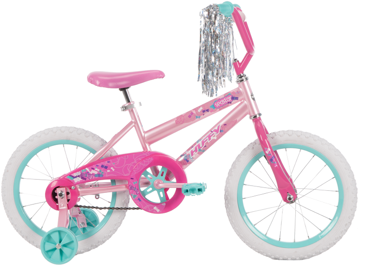 Sea Star™ Girls' Bike - 14 Inch Girl Bikes Walmart (820x648), Png Download