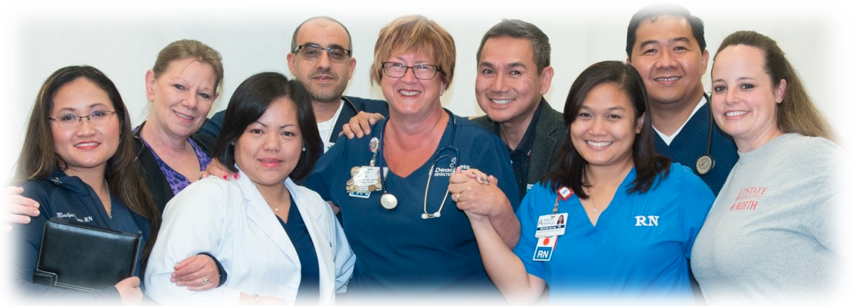 A Proud Group Of Medical-surgical Nurses Taken At A - A2zhealthcare Pvt.ltd (1200x431), Png Download