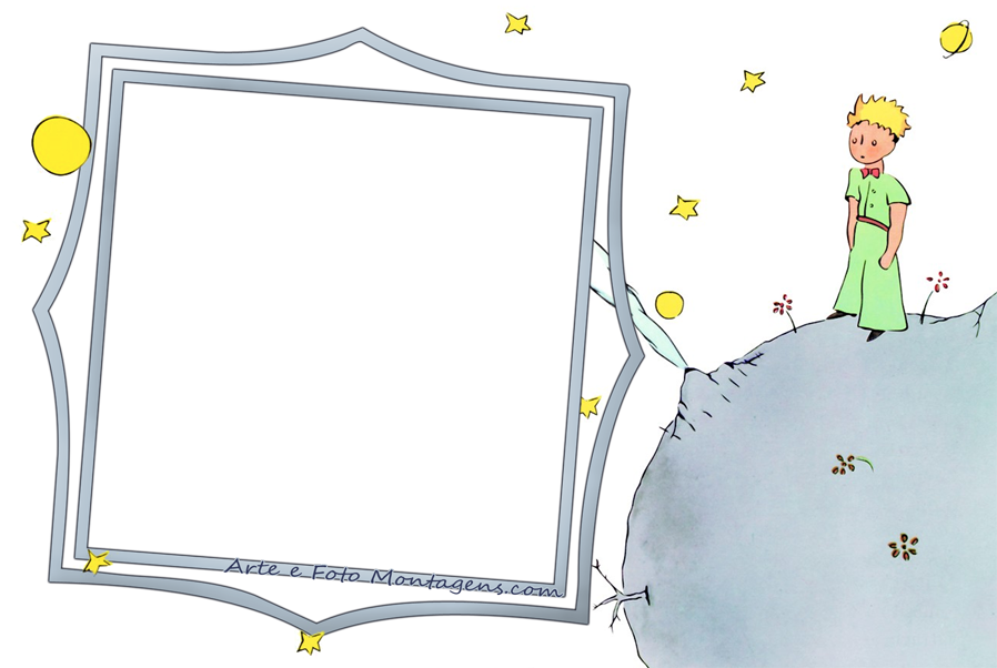 Montagem Para Fotos - Little Prince (898x602), Png Download