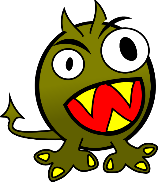 Monster Clipart (516x593), Png Download