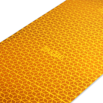 Yellow Reflective Tape Strip, 4 By 18-inches Long, - Housse De Couette 220x240 + 2 Taies À Volant Plat - (360x360), Png Download
