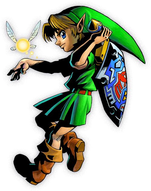 You're Still On The Hook - Legend Of Zelda Majora's Mask Link (500x636), Png Download