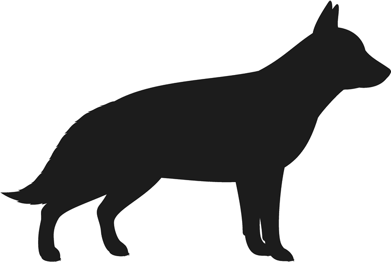 German Shepherd Stamp - German Shepherd (800x800), Png Download