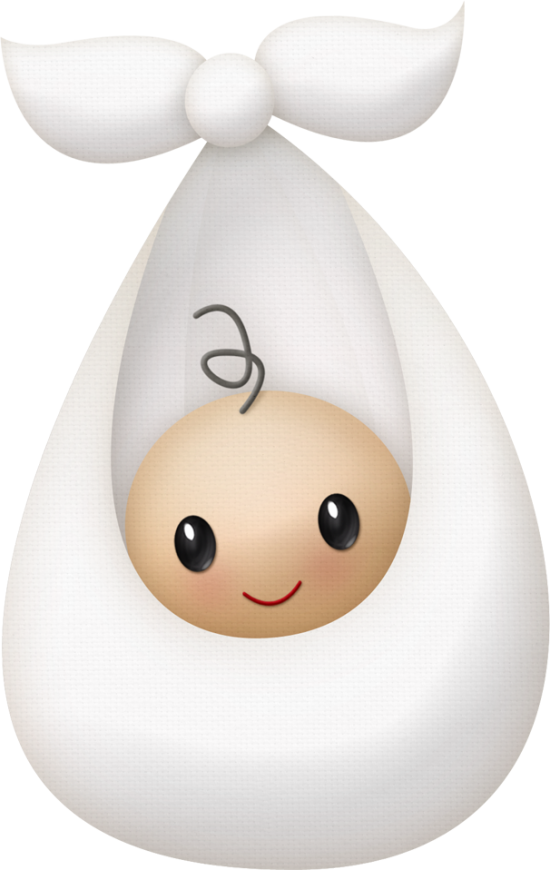 Stork Clipart Baby Silhouette - Bebe Con Cigueña Png (550x870), Png Download