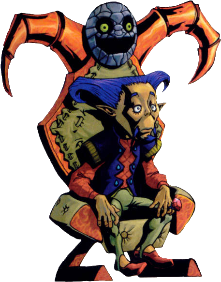 And I Think One Of The Reasons I Just Thought It Was - Zelda Majoras Mask Mayor (457x583), Png Download