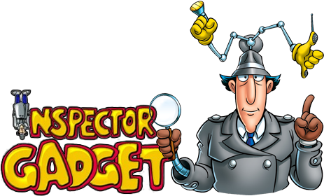 1980s - Inspector Gadget Logo Png (500x281), Png Download