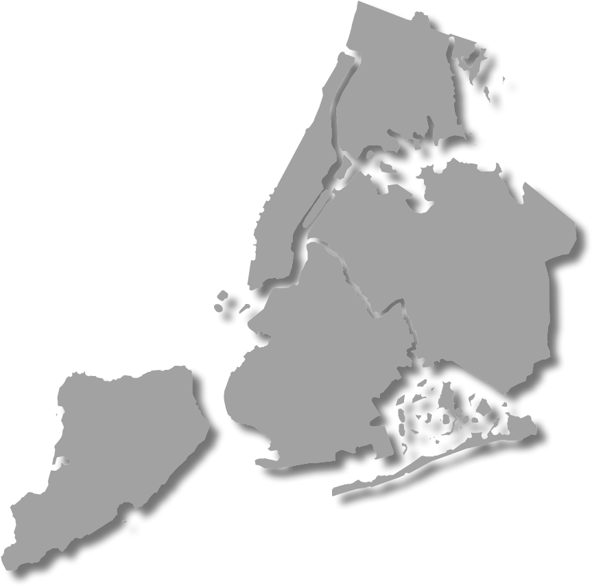 Staten Island - New York City Map Png (900x900), Png Download
