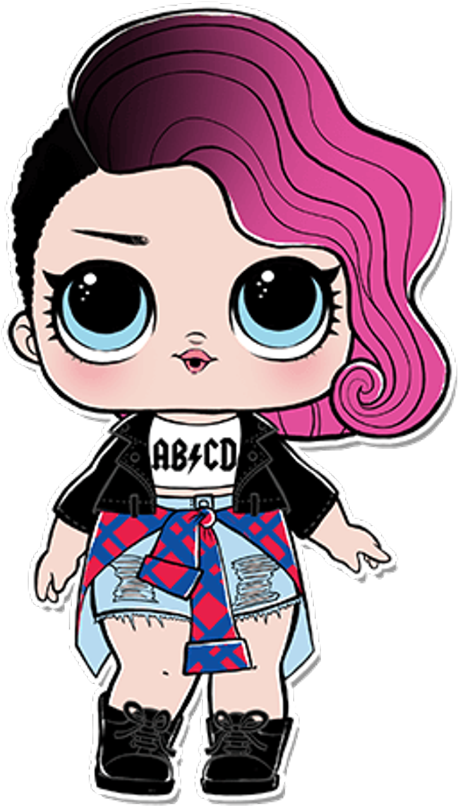 1-011 Rocker Tiaras, Doll Party, Lol - Ana E Elsa Convite (403x550), Png Download