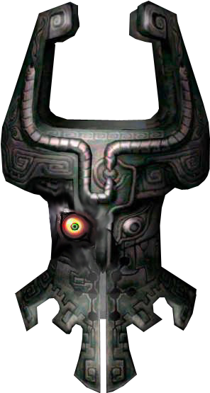 Could Majora's Mask Be The Parallel Counterpart To - Zelda Twilight Princess Mask (315x568), Png Download