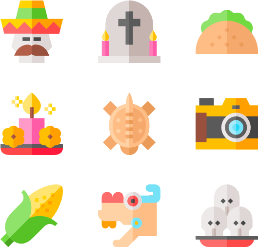Dia De Muertos - Day Of The Dead (600x564), Png Download