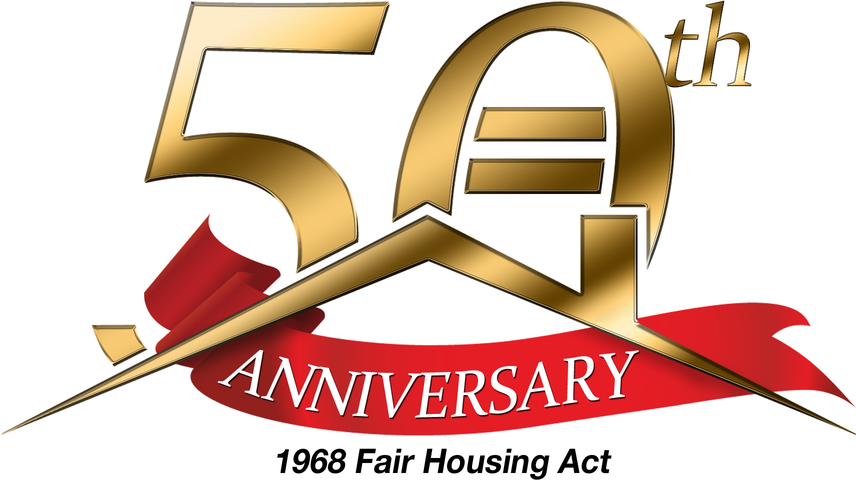 The 50th Anniversary Of The Fair Housing Act - Website (2142x1206), Png Download