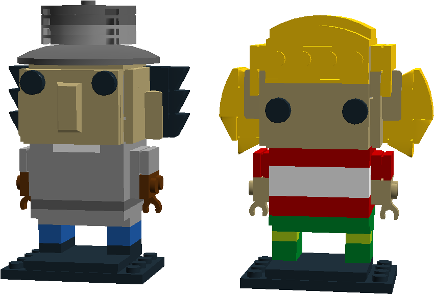 Inspector Gadget Brickheadz - Lego Ideas (1126x576), Png Download