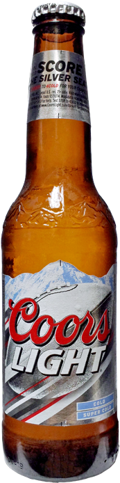 Coors Light - Coors Light Bottle Clipart (450x800), Png Download