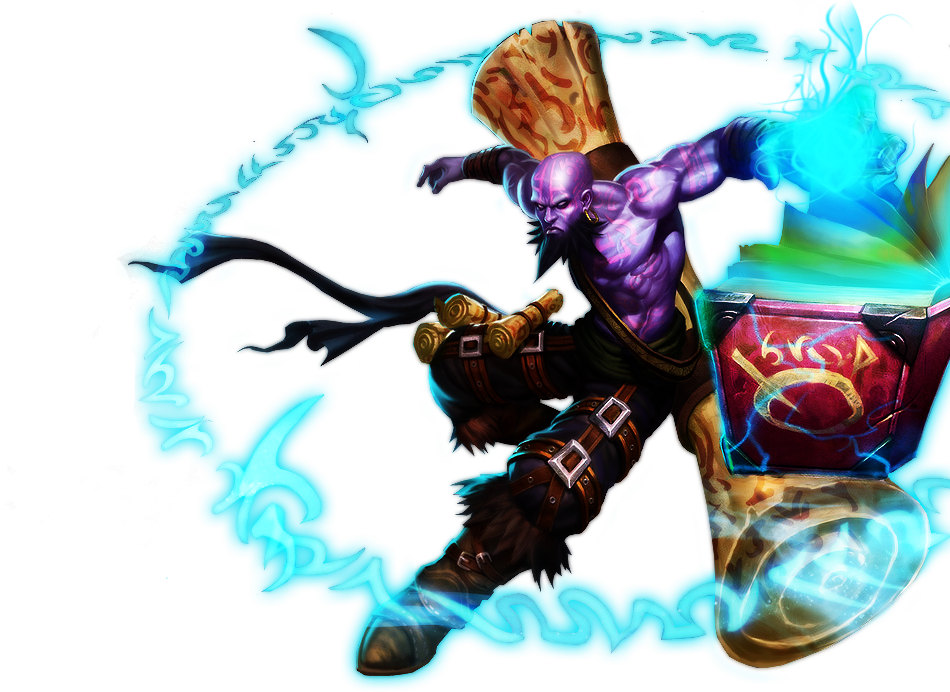 Classic Old Ryze Skin Lol Png Image - League Of Legend Ryze Png (950x692), Png Download