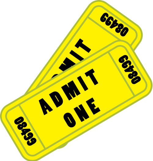Are You A Film Fanatic Then Might I Suggest Joining - Cartoon Cinema Ticket Png (500x527), Png Download