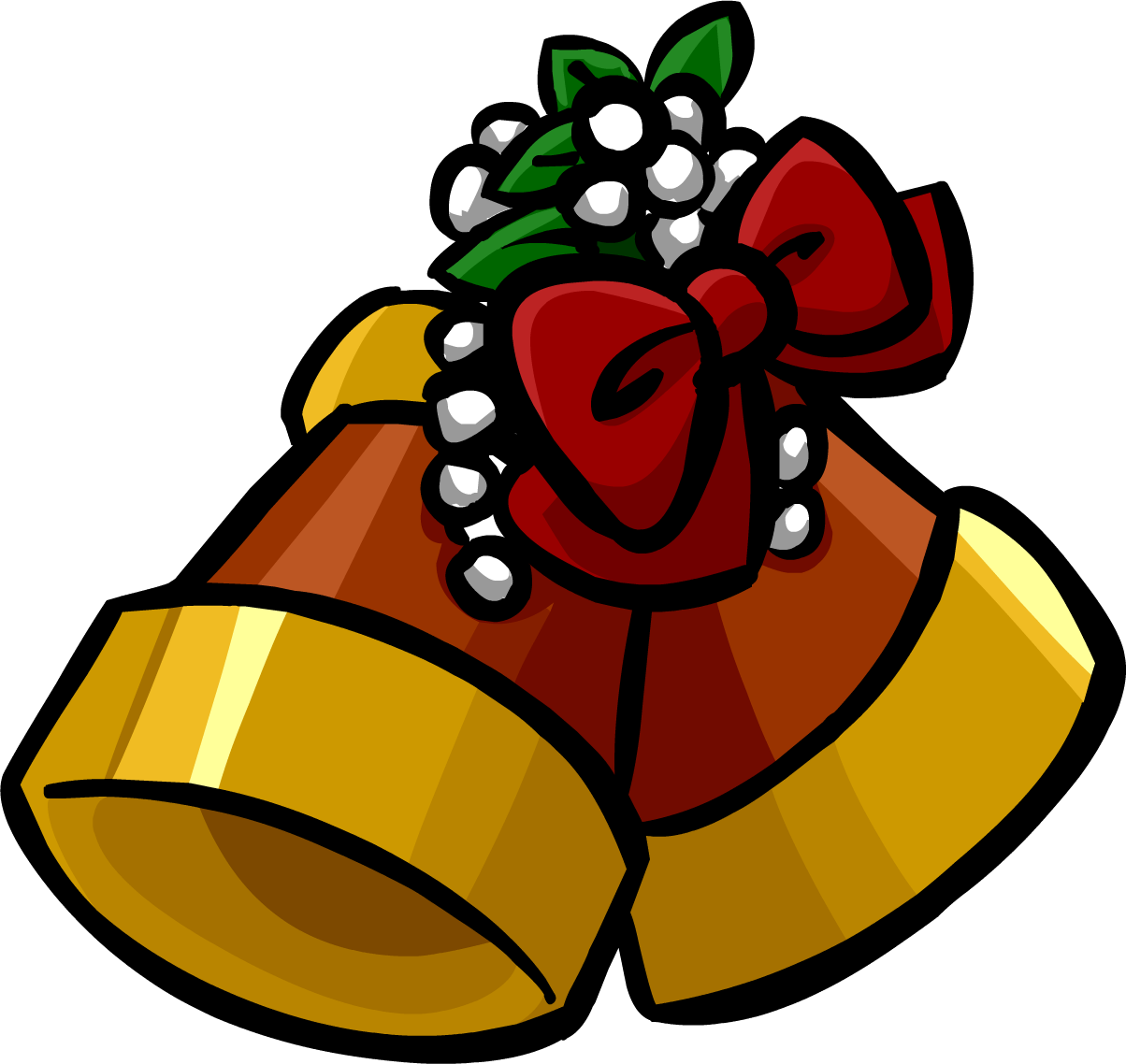 Christmas Bells - Png - Club Penguin Bells (1204x1138), Png Download