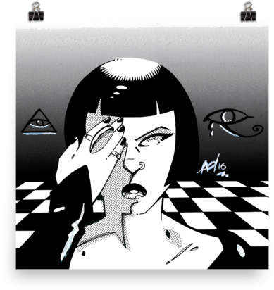Illuminati Child Front - Alan Oldham Illuminati Child (600x600), Png Download