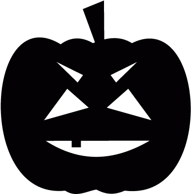 Fright Pumpkin Vector - Pumpkin (400x400), Png Download
