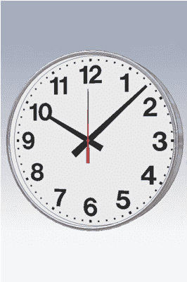 529xx Semi-flush Wall Clock - London Clock Company Coach Metal Wall Clock, Gold, (400x400), Png Download