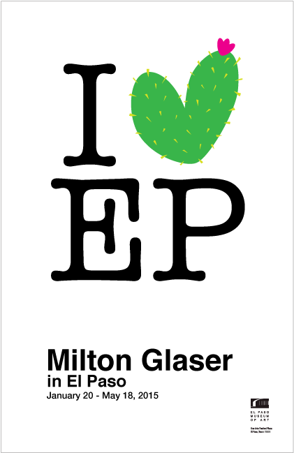 Fictional Milton Glaser Exhibition At The El Paso Museum - Love Philly Beach Towel (600x650), Png Download
