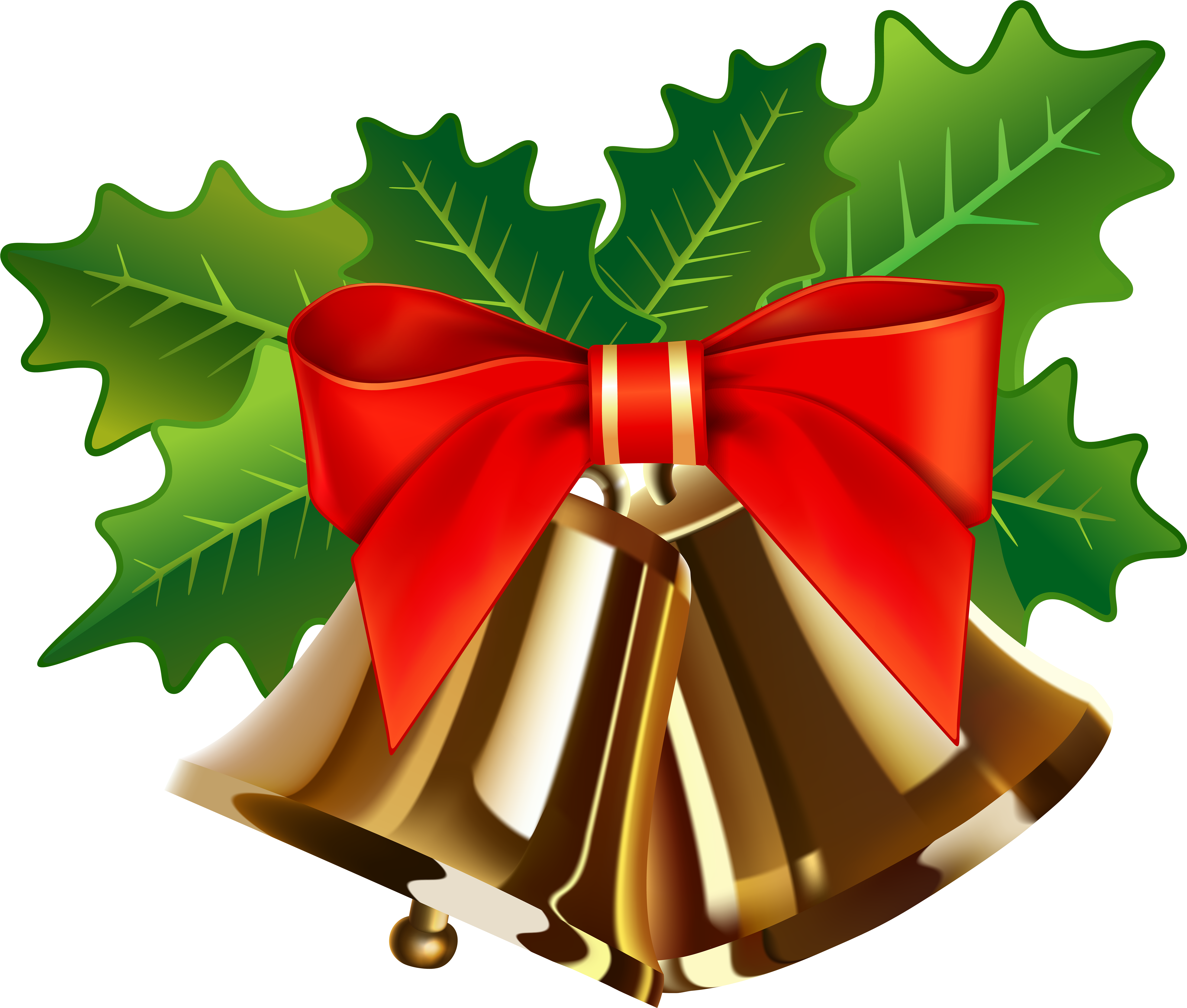 Christmas Golden Bells Png Clip Art Image - Png Bells Hanging Christmas (600x510), Png Download