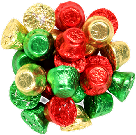 Palmer Foiled Chocolate Christmas Bells - Palmer Christmas Chocolate Bells (500x500), Png Download
