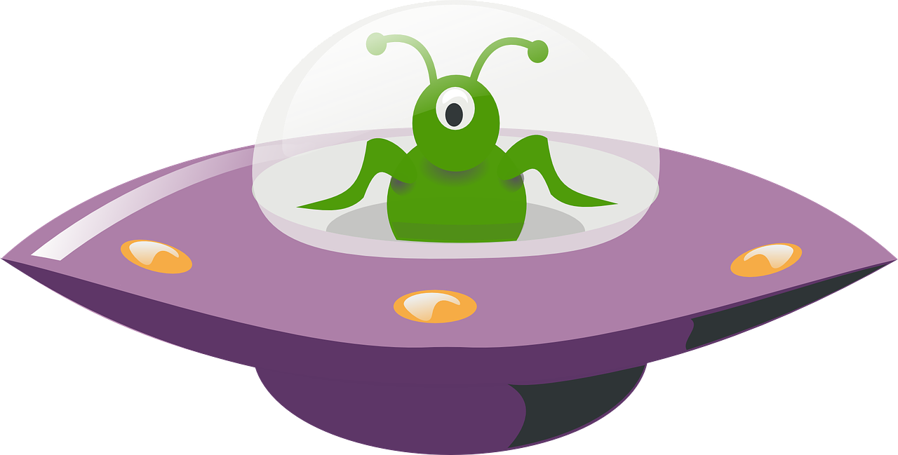 Flying Saucer Clip Art (505x256), Png Download