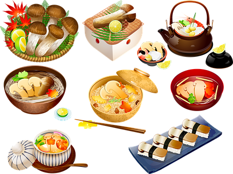 Japanese Food, Japan, Food, Sushi, Asian - Side Dish (453x340), Png Download