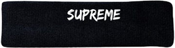 Supreme Headband Png - Don T Be A Hero (428x400), Png Download