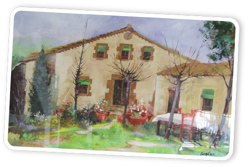 Restaurant - Can Sureda Santa Cristina (500x357), Png Download