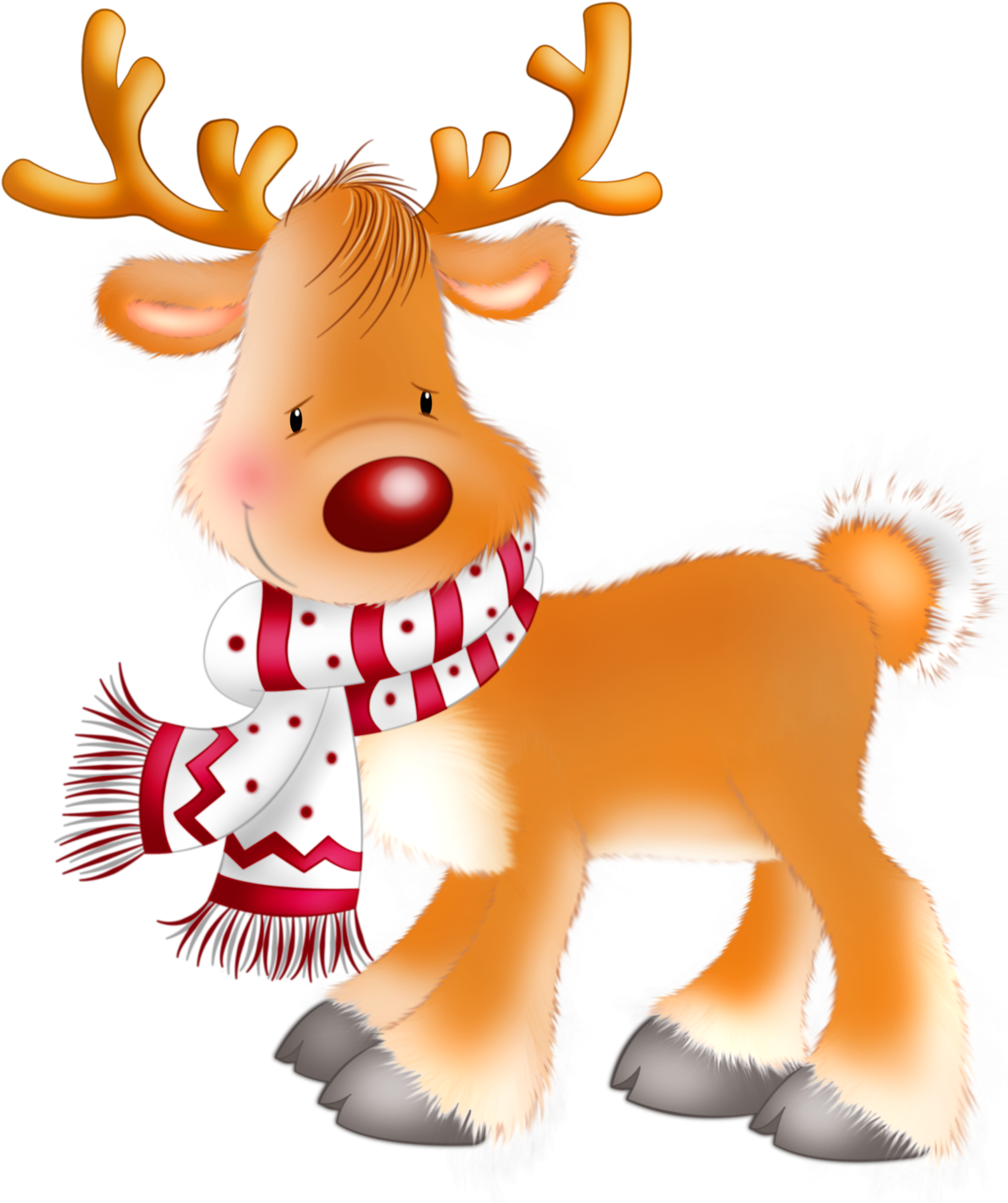 Rudolph Clipart (2816x3342), Png Download