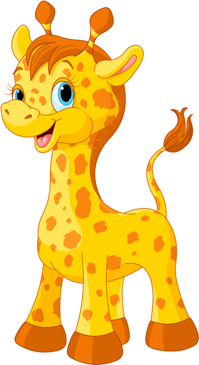 14girafe002 [преобразованный] - Imagen De Jirafas Caricaturas (707x1280), Png Download