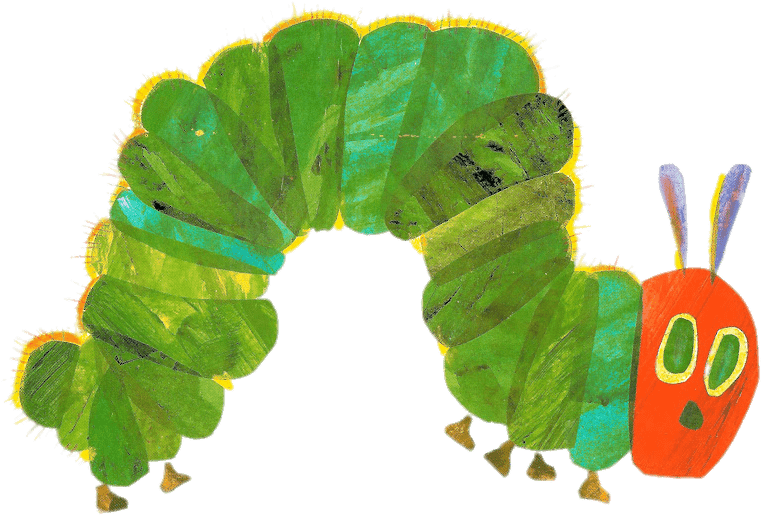 The Very Hungry Caterpillar - Very Hungry Caterpillar Book (800x543), Png Download